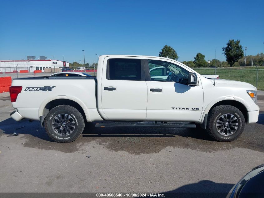 2018 Nissan Titan Platinum Reserve/Pro-4X/S/Sl/Sv VIN: 1N6AA1E56JN546413 Lot: 40508540