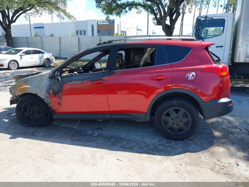 2014 Toyota Rav4 Le VIN: 2T3ZFREV4EW081313 Lot: 40508545