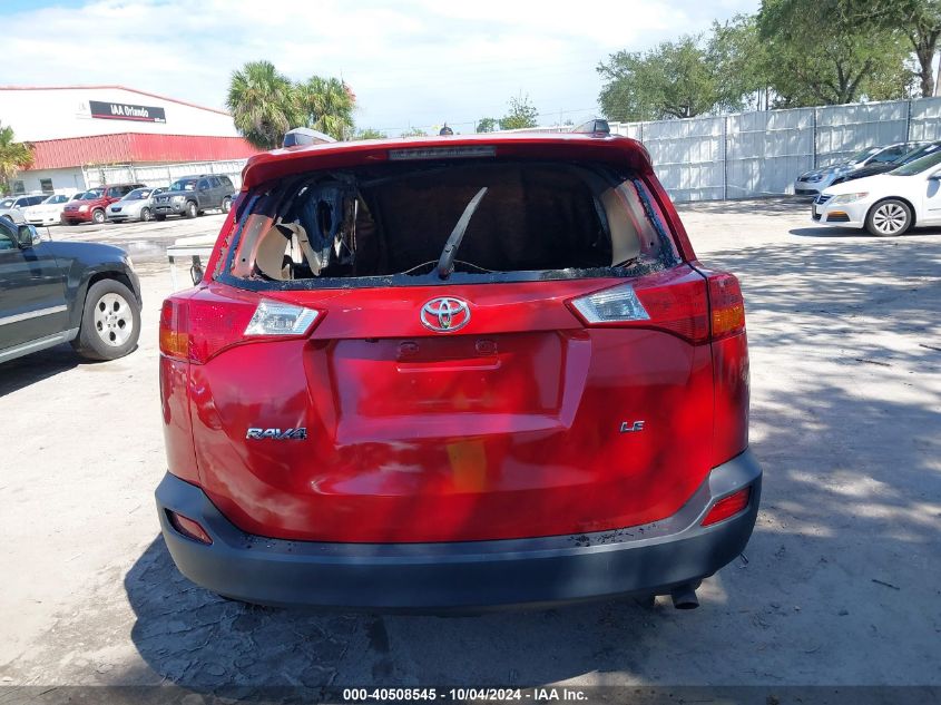 2014 Toyota Rav4 Le VIN: 2T3ZFREV4EW081313 Lot: 40508545