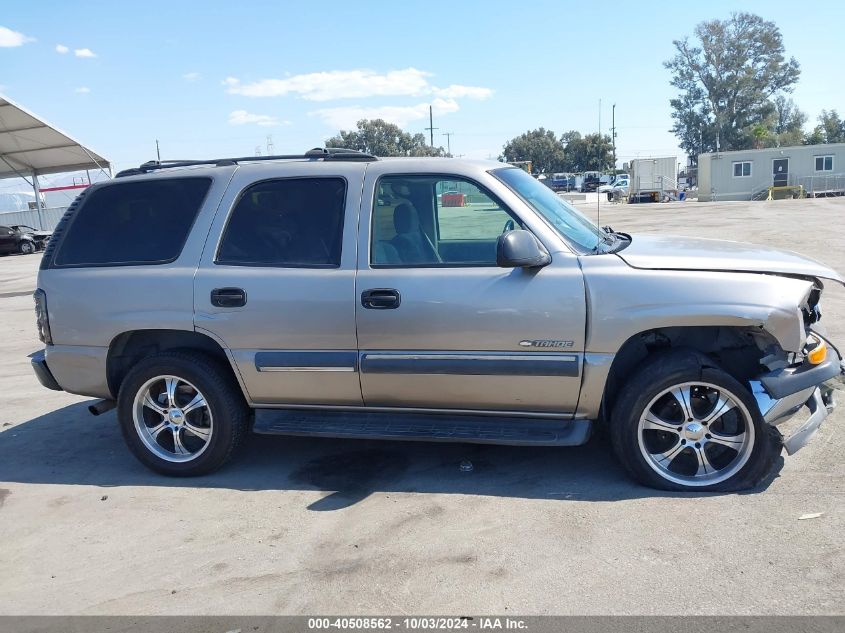 2003 Chevrolet Tahoe Ls VIN: 1GNEC13T73R243692 Lot: 40508562