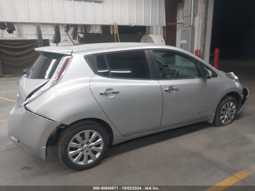 1N4AZ0CP7GC308316 2016 Nissan Leaf S