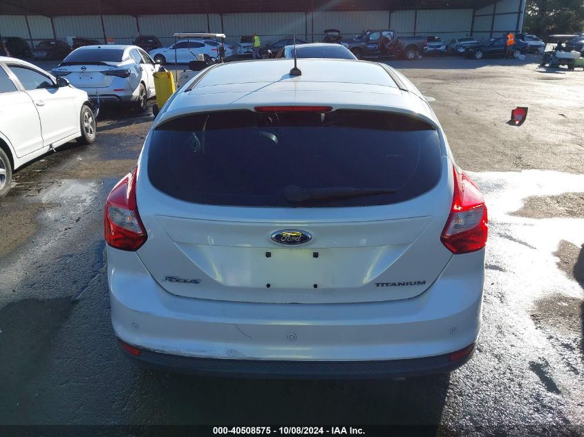 2012 Ford Focus Titanium VIN: 1FAHP3N25CL436166 Lot: 40508575