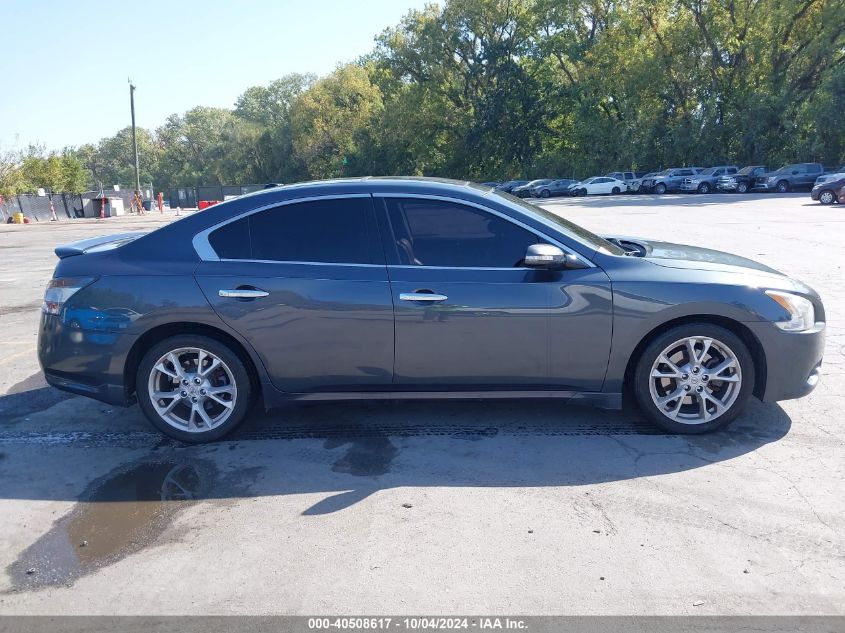 2013 Nissan Maxima 3.5 Sv VIN: 1N4AA5AP9DC807671 Lot: 40508617