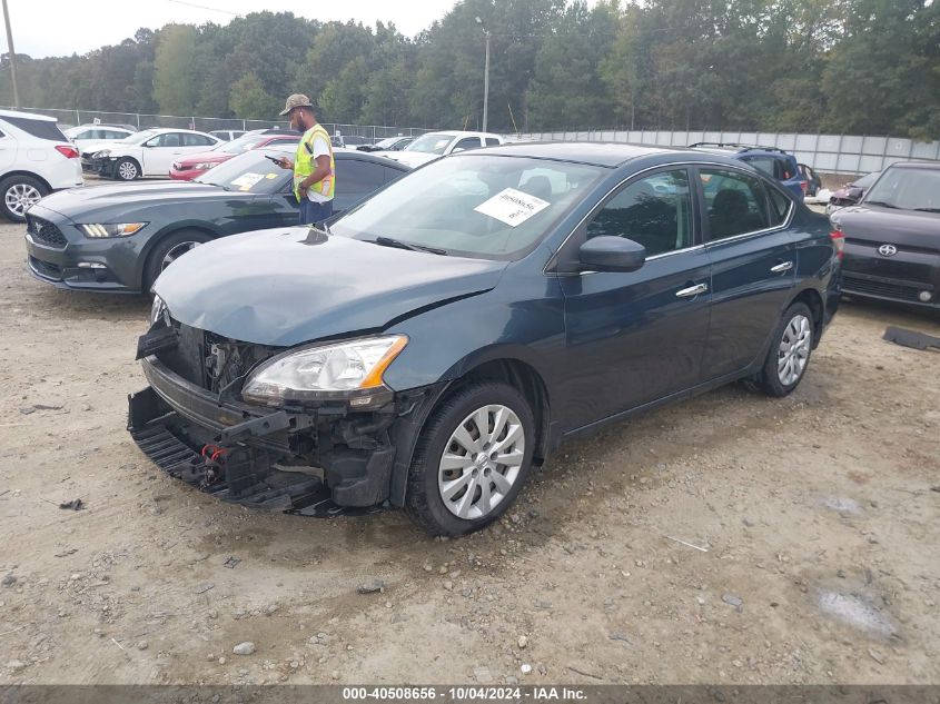 3N1AB7AP8EY299370 2014 Nissan Sentra Sv