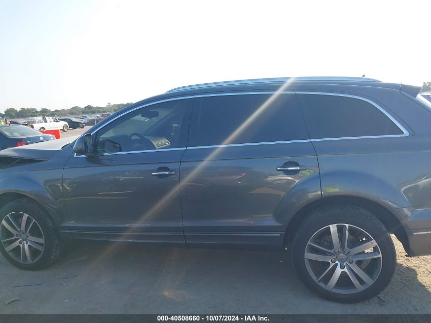 2013 Audi Q7 Premium Plus VIN: WA1LMAFEXDD016807 Lot: 40508660