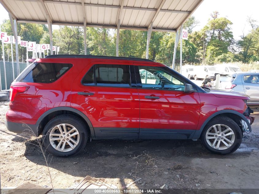 2017 Ford Explorer VIN: 1FM5K7BH9HGA96902 Lot: 40508663