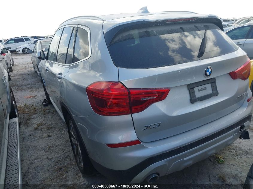 VIN 5UXTR9C54KLE17252 2019 BMW X3, Xdrive30I no.3