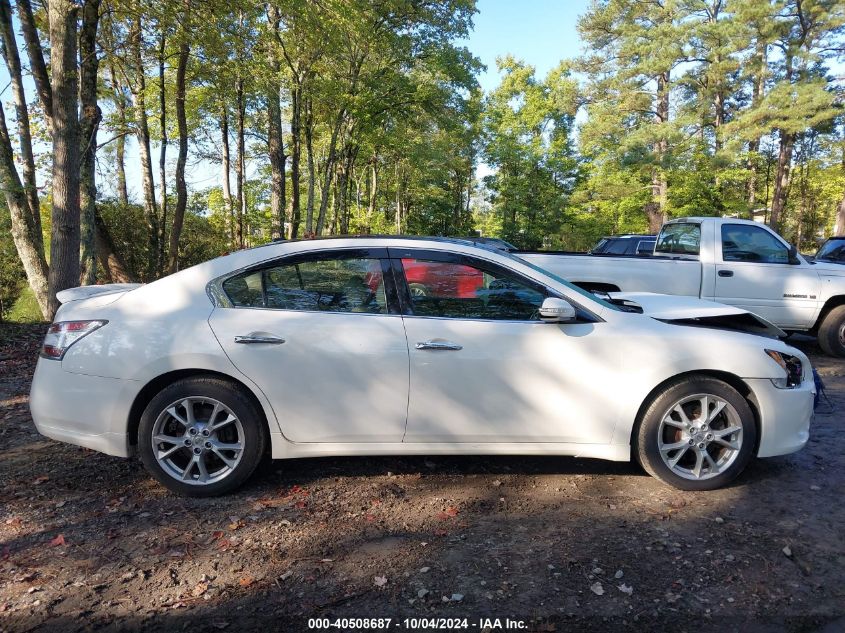 2012 Nissan Maxima 3.5 Sv VIN: 1N4AA5AP4CC822562 Lot: 40508687