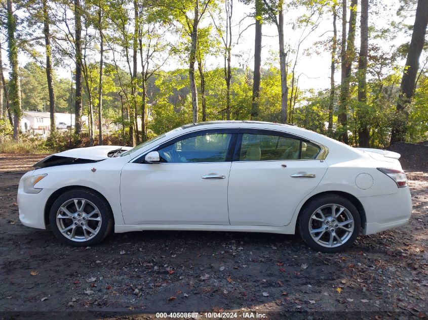 1N4AA5AP4CC822562 2012 Nissan Maxima 3.5 Sv