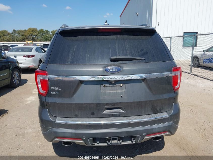 1FM5K7D84JGC70555 2018 Ford Explorer Xlt