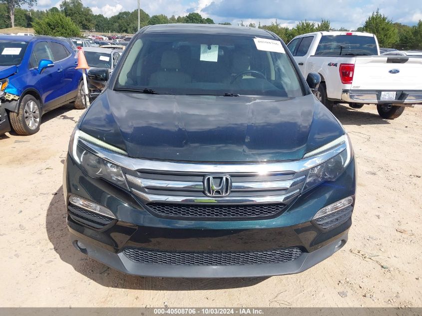 5FNYF6H79GB062630 2016 Honda Pilot Ex-L