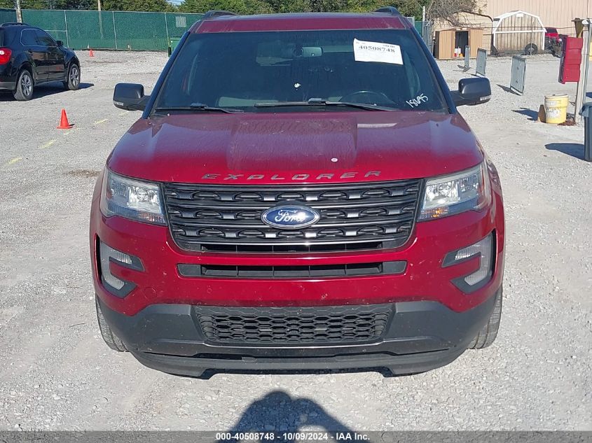 2017 Ford Explorer Xlt VIN: 1FM5K8DH1HGD09053 Lot: 40508748