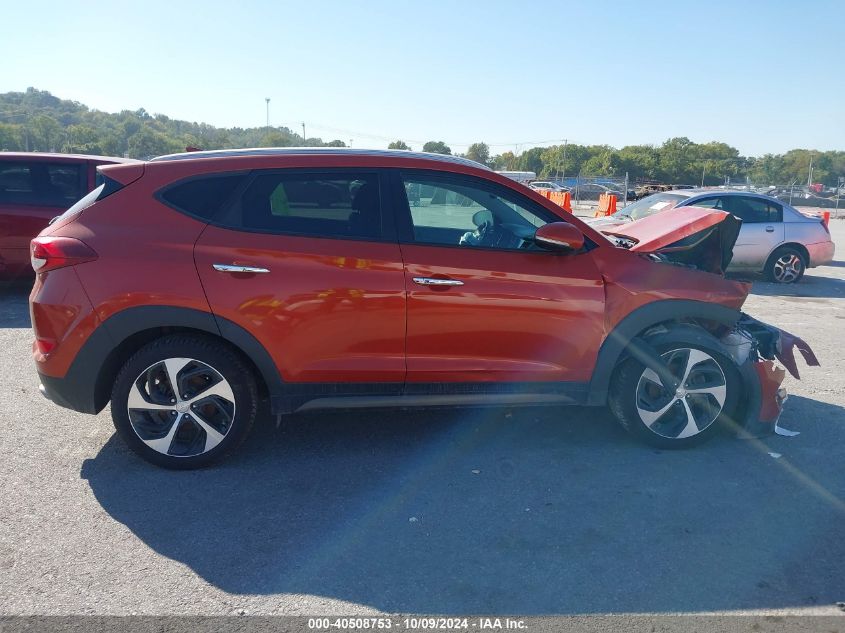 2016 Hyundai Tucson Limited/Sport And Eco/Se VIN: KM8J3CA24GU048161 Lot: 40508753