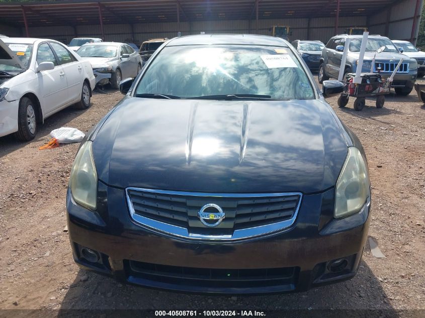 2008 Nissan Maxima 3.5 Se VIN: 1N4BA41E08C827570 Lot: 40508761