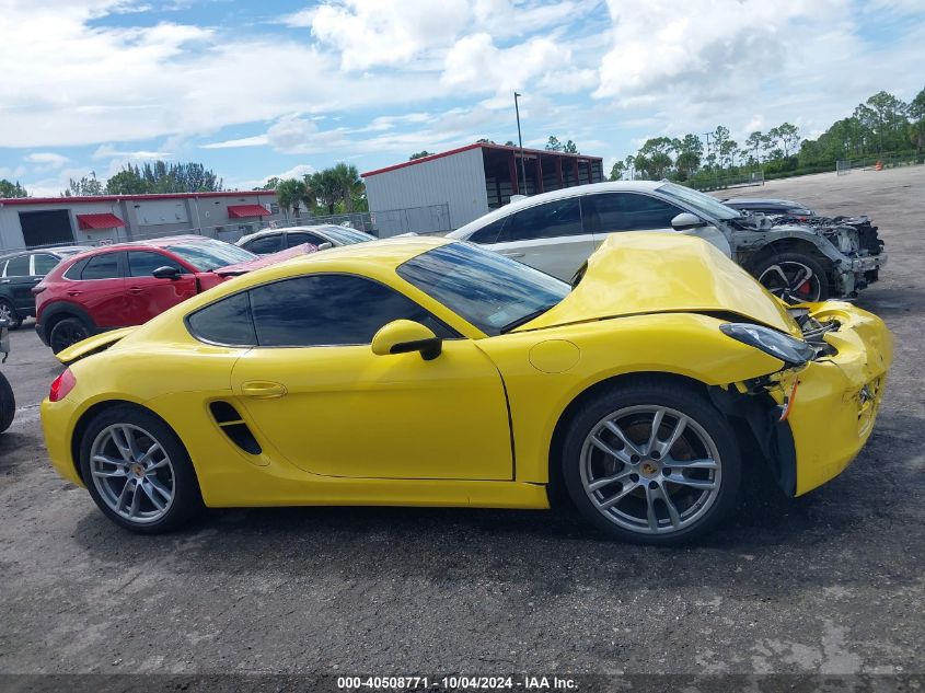 WP0AA2A82EK173581 2014 Porsche Cayman