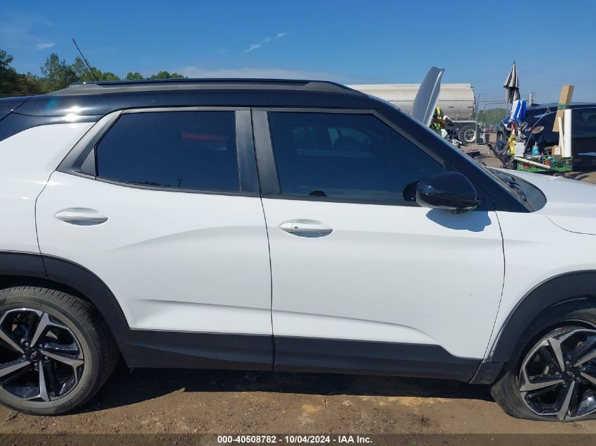 2021 Chevrolet Trailblazer Fwd Rs VIN: KL79MTSL7MB163272 Lot: 40508782