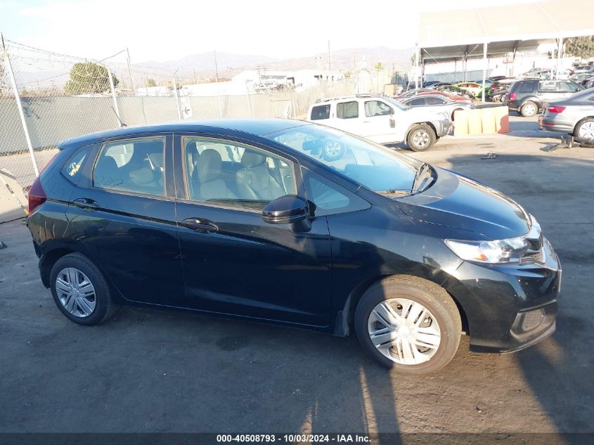 2019 Honda Fit Lx VIN: 3HGGK5H46KM738688 Lot: 40508793