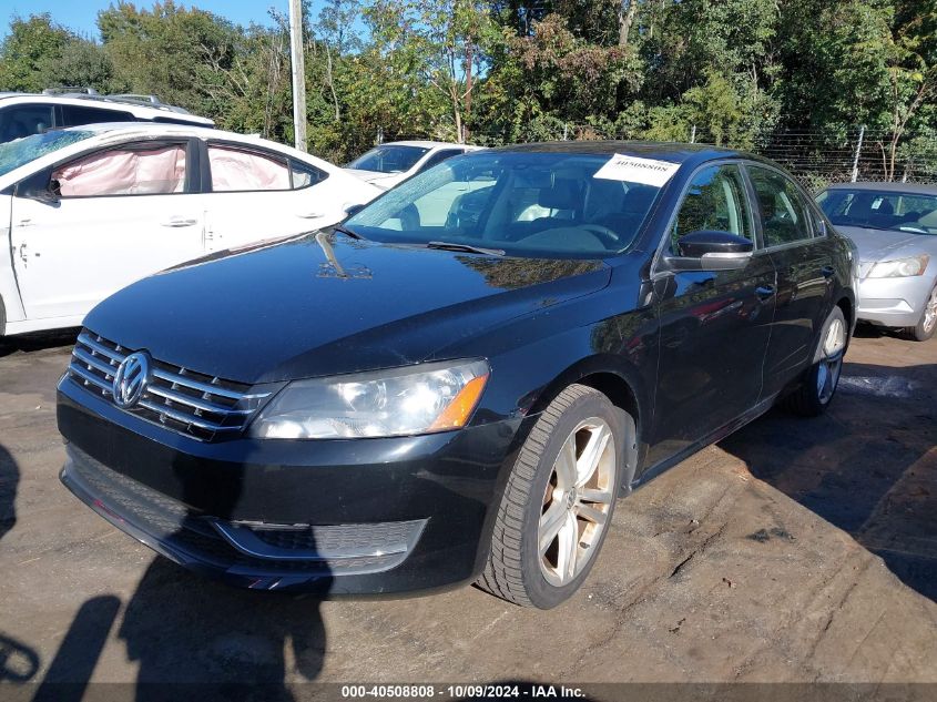 1VWBV7A39FC074369 2015 VOLKSWAGEN PASSAT - Image 2