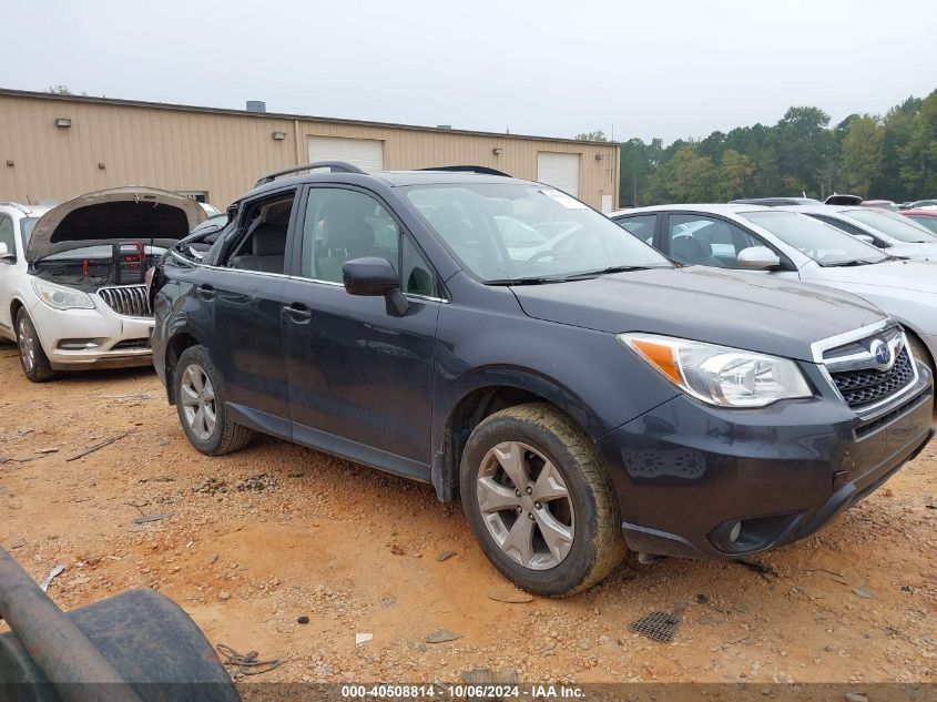 2015 Subaru Forester 2.5I Limited VIN: JF2SJAKC7FH466880 Lot: 40508814