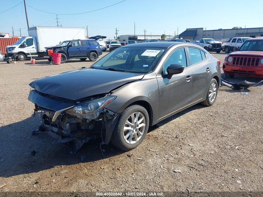 Image 2 of 2016 Mazda 3  salvage vehicle - Lot #40508840 at IAAI