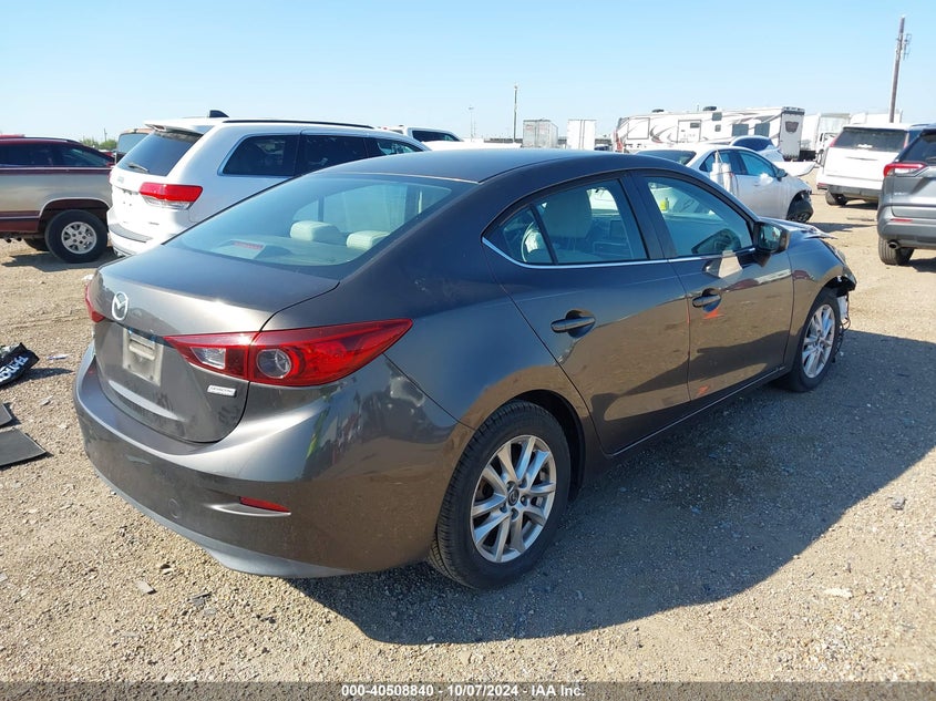 Image 4 of 2016 Mazda 3  salvage vehicle - Lot #40508840 at IAAI