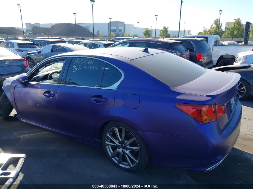 2014 Lexus Gs 350 VIN: JTHBE1BL3E5042226 Lot: 40508843