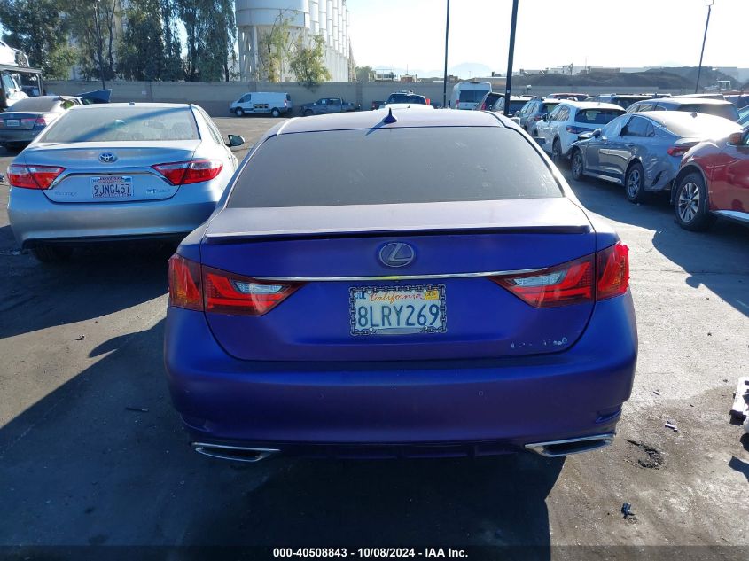 2014 Lexus Gs 350 VIN: JTHBE1BL3E5042226 Lot: 40508843