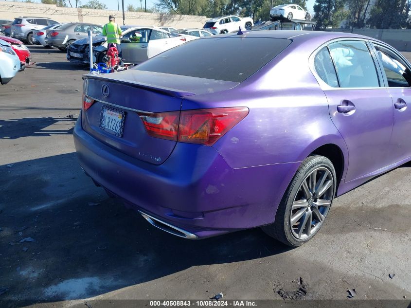 2014 Lexus Gs 350 VIN: JTHBE1BL3E5042226 Lot: 40508843