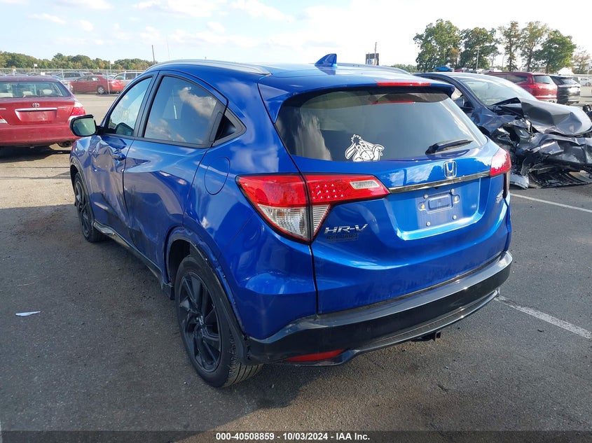 VIN 3CZRU6H13NM710147 2022 HONDA HR-V AWD SPORT