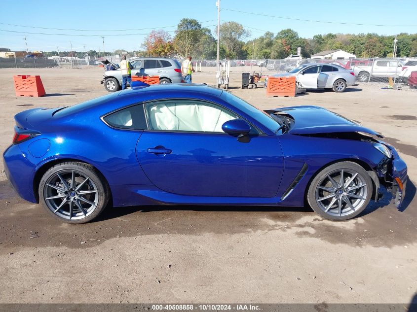 2023 Subaru Brz Limited VIN: JF1ZDBE17P9707343 Lot: 40508858