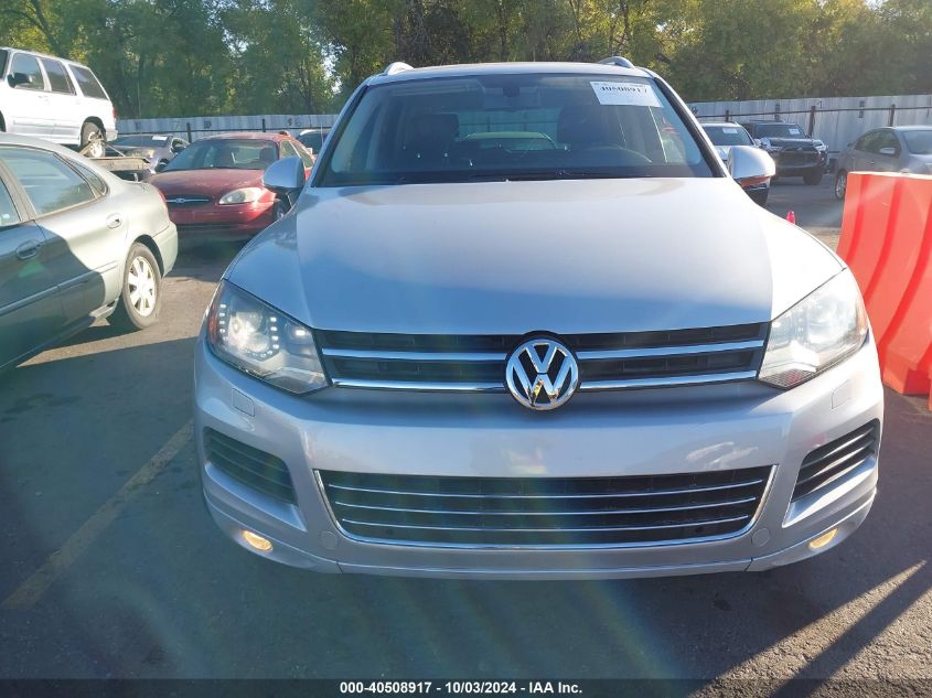 2013 Volkswagen Touareg Tdi Lux VIN: WVGEP9BP2DD006473 Lot: 40508917