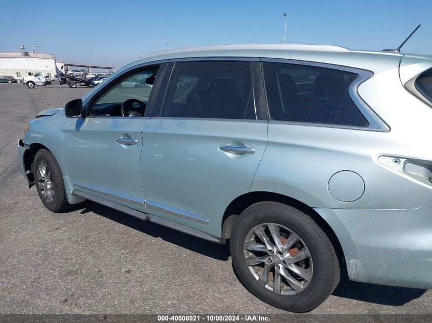 2013 Infiniti Jx35 VIN: 5N1AL0MNXDC352519 Lot: 40508921