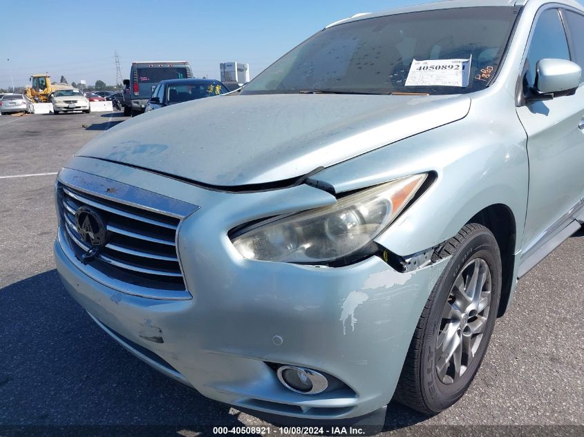 2013 Infiniti Jx35 VIN: 5N1AL0MNXDC352519 Lot: 40508921