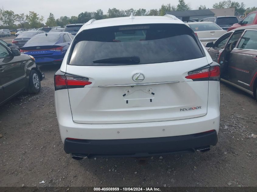 2017 Lexus Nx 200T VIN: JTJBARBZ5H2097506 Lot: 40508959