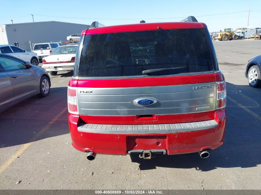 2012 Ford Flex Limited VIN: 2FMHK6DT7CBD09435 Lot: 40508989