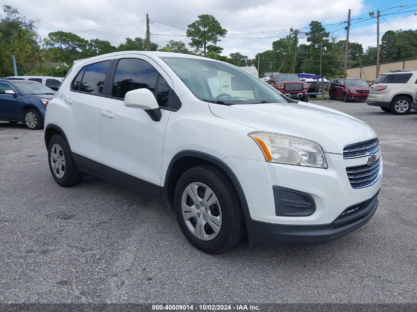 KL7CJKSB2FB099791 2015 CHEVROLET TRAX - Image 1