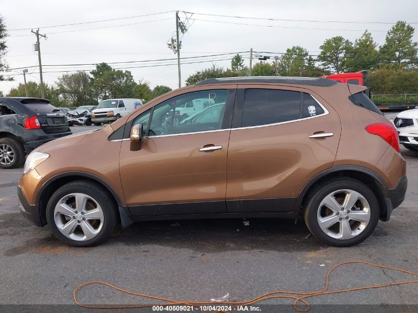 2016 Buick Encore VIN: KL4CJASB1GB719619 Lot: 40509021