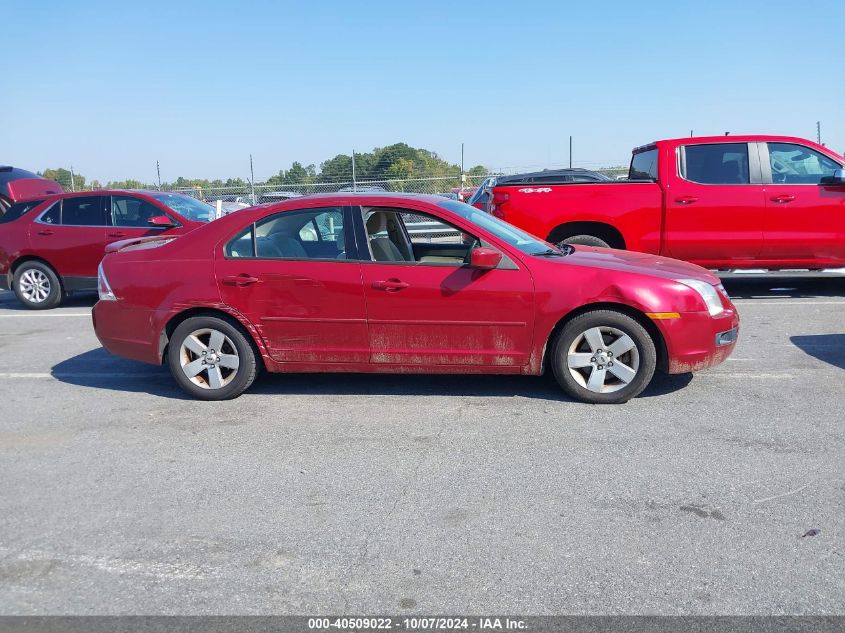 2007 Ford Fusion Se VIN: 3FAHP07Z27R261942 Lot: 40509022