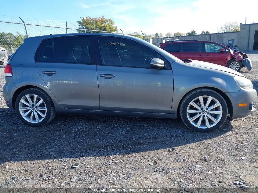 2013 Volkswagen Golf 2.0L Tdi 4-Door VIN: WVWDM7AJ8DW110500 Lot: 40509024