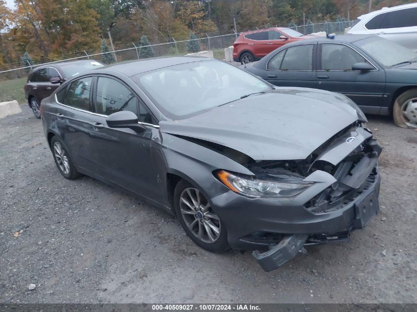 3FA6P0HD4HR345899 2017 FORD FUSION - Image 1