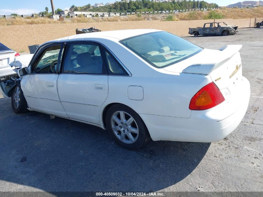 2001 Toyota Avalon Xls VIN: 4T1BF28B91U144239 Lot: 40509032