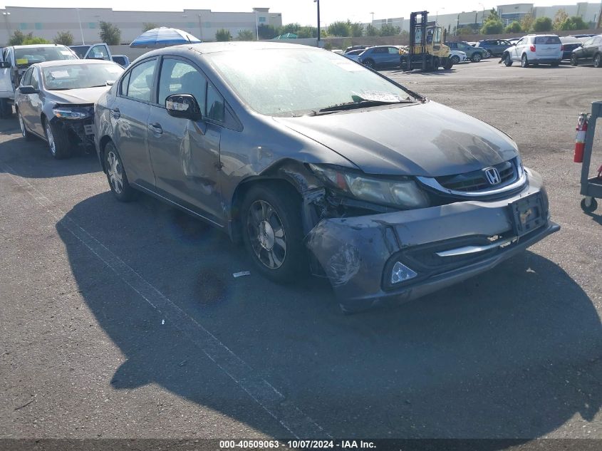 19XFB4F21DE200564 2013 Honda Civic Hybrid