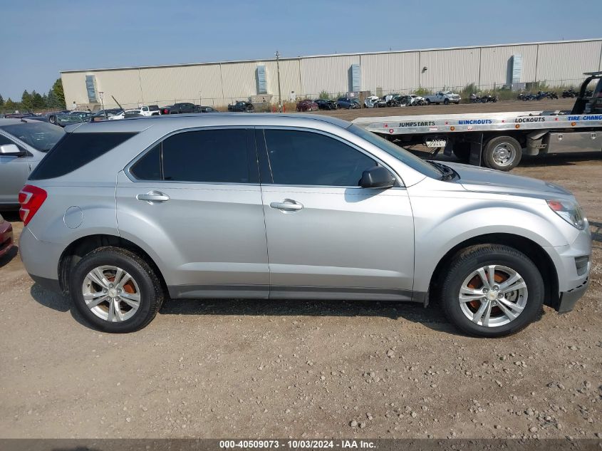 2GNALBEK4G1179375 2016 Chevrolet Equinox Ls