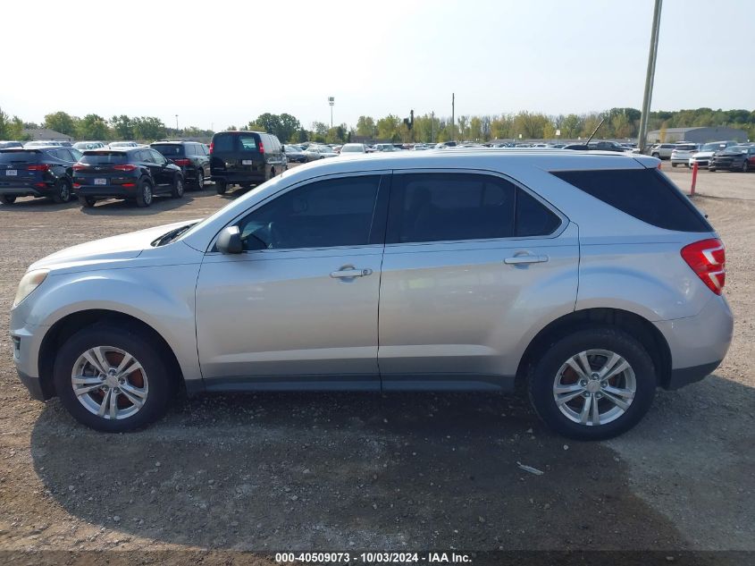 2GNALBEK4G1179375 2016 Chevrolet Equinox Ls