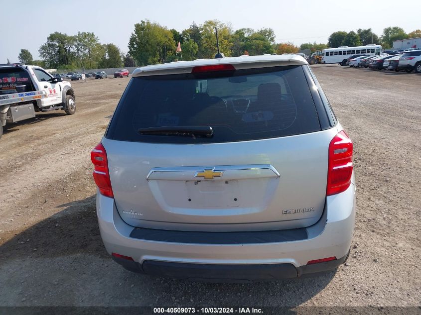 2GNALBEK4G1179375 2016 Chevrolet Equinox Ls