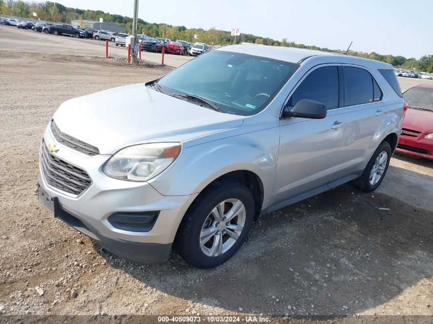 2GNALBEK4G1179375 2016 CHEVROLET EQUINOX - Image 2