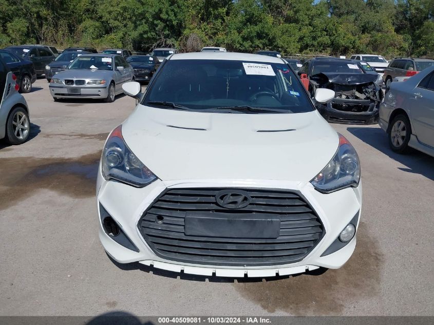 2016 Hyundai Veloster Turbo VIN: KMHTC6AE8GU270576 Lot: 40509081