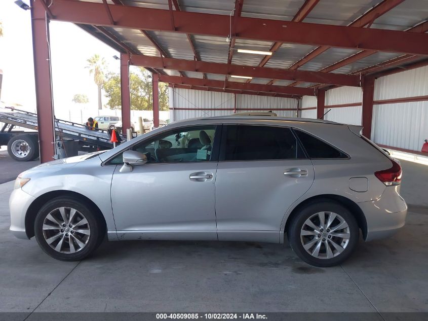 4T3ZA3BBXEU088613 2014 Toyota Venza Le