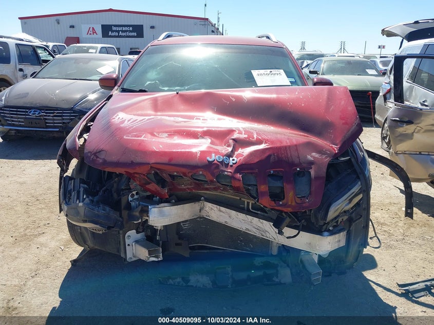 1C4PJLCB5KD485323 2019 Jeep Cherokee Latitude Fwd