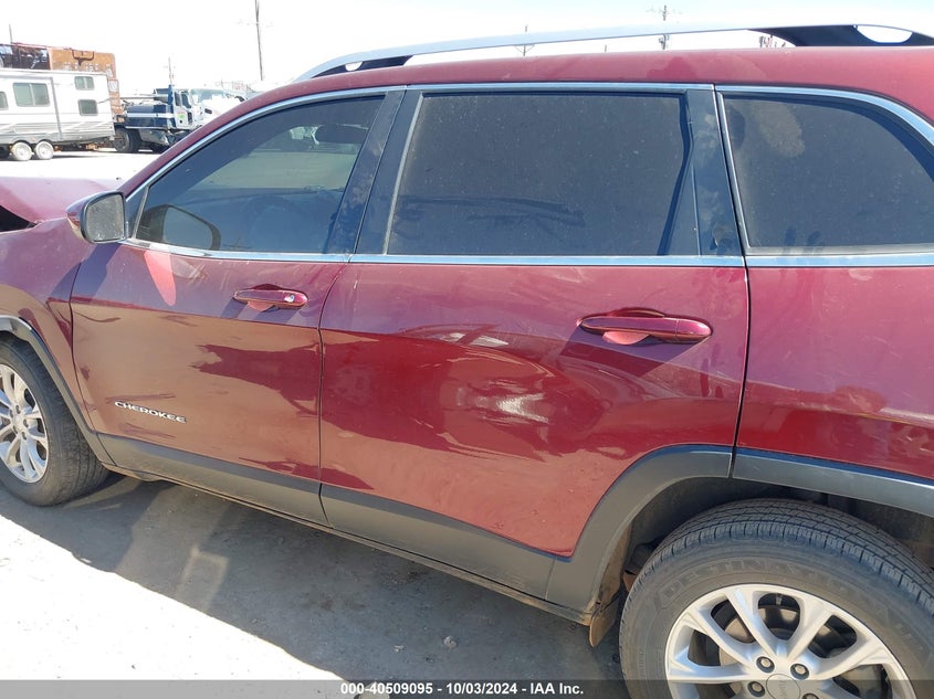 1C4PJLCB5KD485323 2019 Jeep Cherokee Latitude Fwd